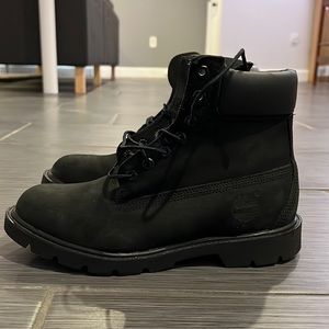 Men Timberland Premium Boots Black Size 7.5